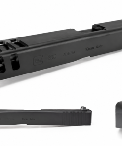 Glock 20C Gen 3 MOS Slide with dual compensator ports and black finish