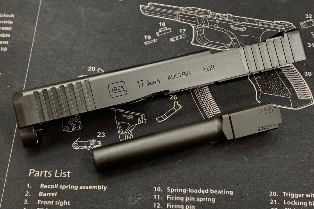 Glock 17L Gen 5 MOS Slide - Image 4
