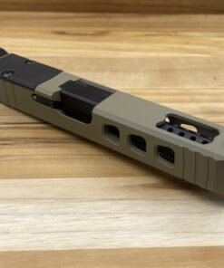 Glock OEM Gen 3 MOS Spare Slide with factory black finish and MOS optic cut