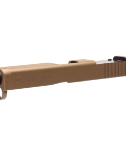 Glock 19X Slide with Optic Cut in Coyote Tan nPVD finish